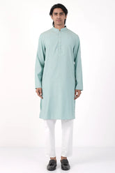 Men's Premium Panjabi (Pine Green)